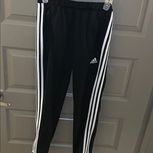 Girls adidas full length soccer pants